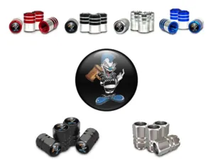 Rims Valve Caps for Trucks Customizable Design